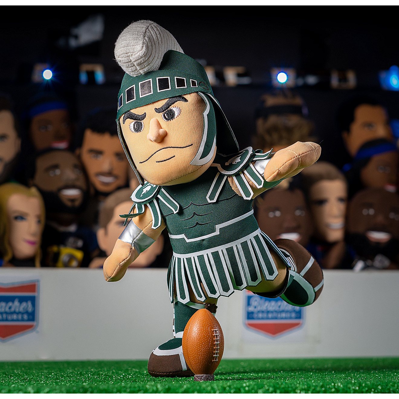 Bleacher Creatures Michigan State University Sparty 10 in Standing Mascot Plush Figure                                           - view number 4
