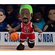 Bleacher Creatures Chicago Bulls Dennis Rodman 10 in Standing Player Plush Figure                                                - view number 3 image