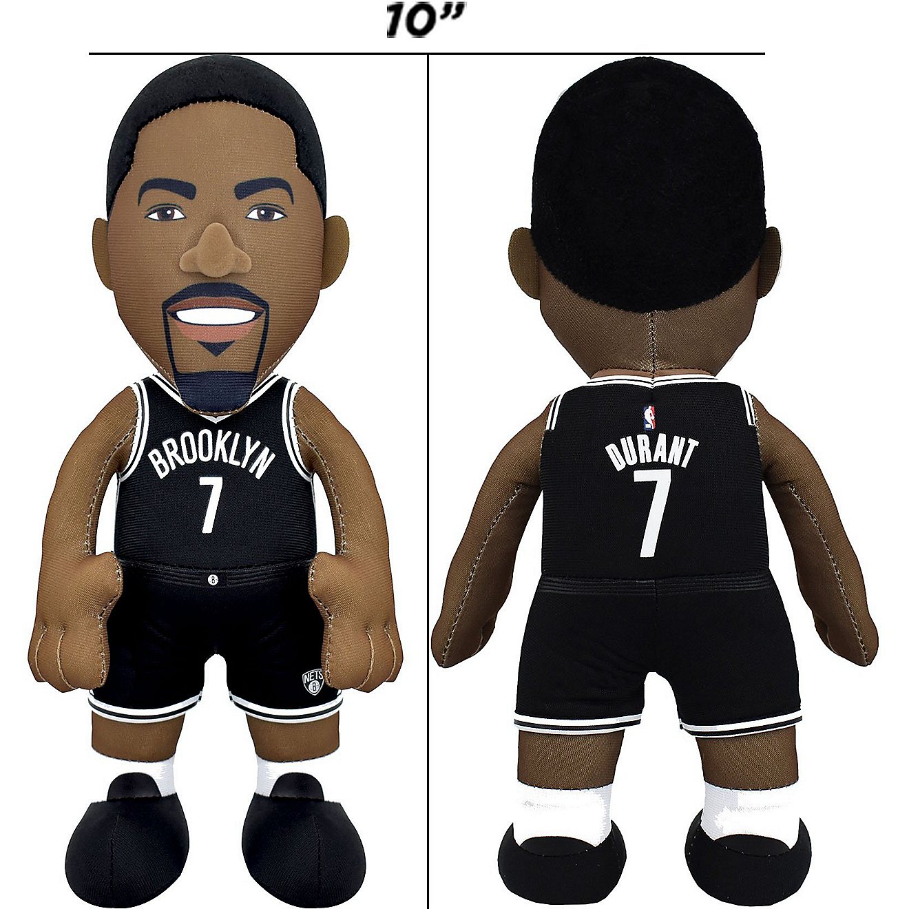 Bleacher Creatures Brooklyn Nets Kevin Durant 10 in Player Plush Figure                                                          - view number 4