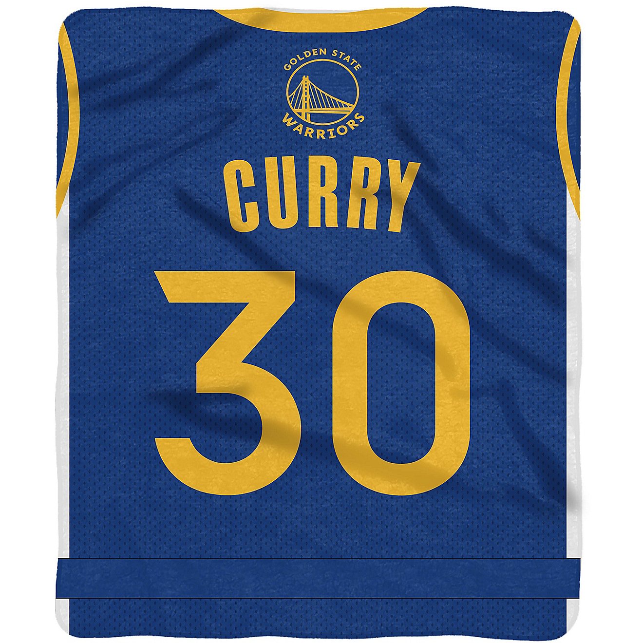 Sleep Squad Golden State Warriors Stephen Curry Blanket                                                                          - view number 1