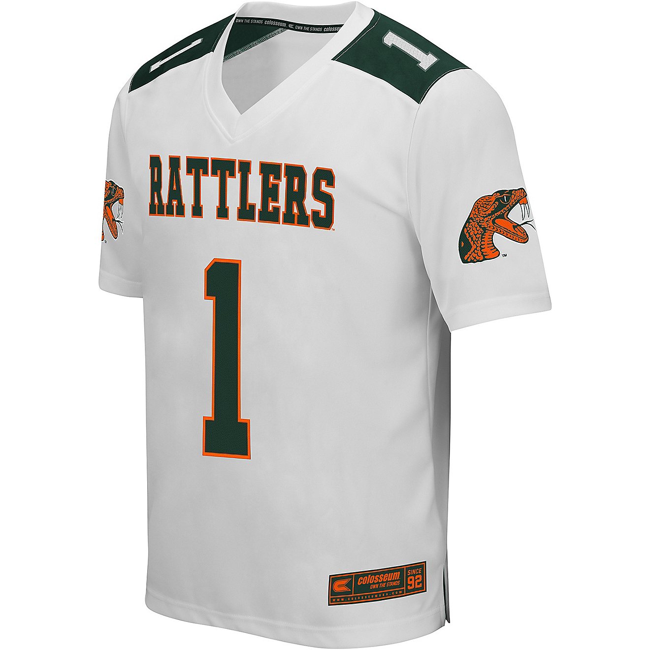 Colosseum Athletics Men's Florida A&M University Prime Time Football Jersey                                                      - view number 1