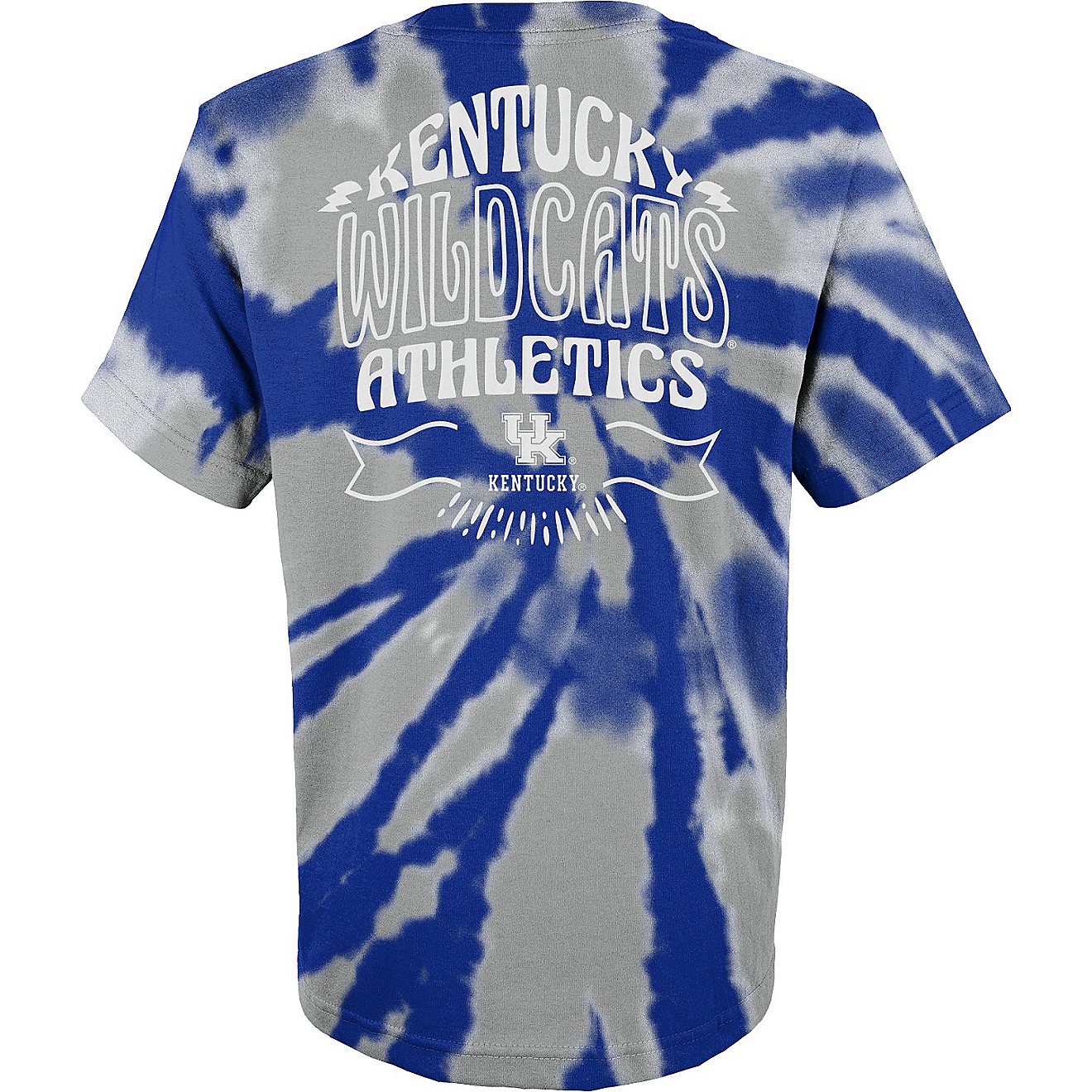 Outerstuff Kids' University of Kentucky Pennant Tie Dye T-shirt                                                                  - view number 2