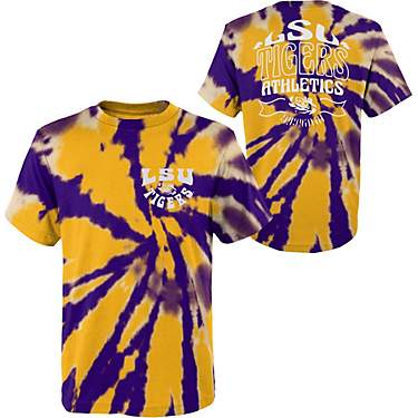 Outerstuff Kids' Louisiana State University Pennant Tie Dye T-shirt                                                             