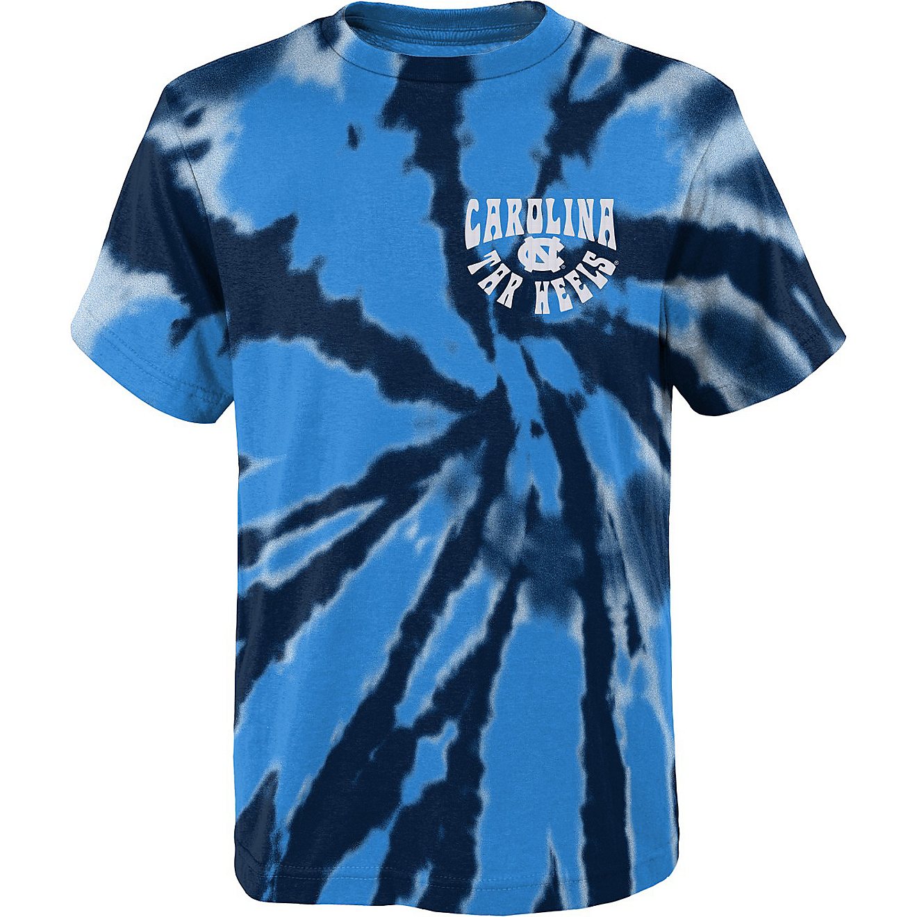 Outerstuff Kids' University of North Carolina Pennant Tie Dye T-shirt                                                            - view number 3