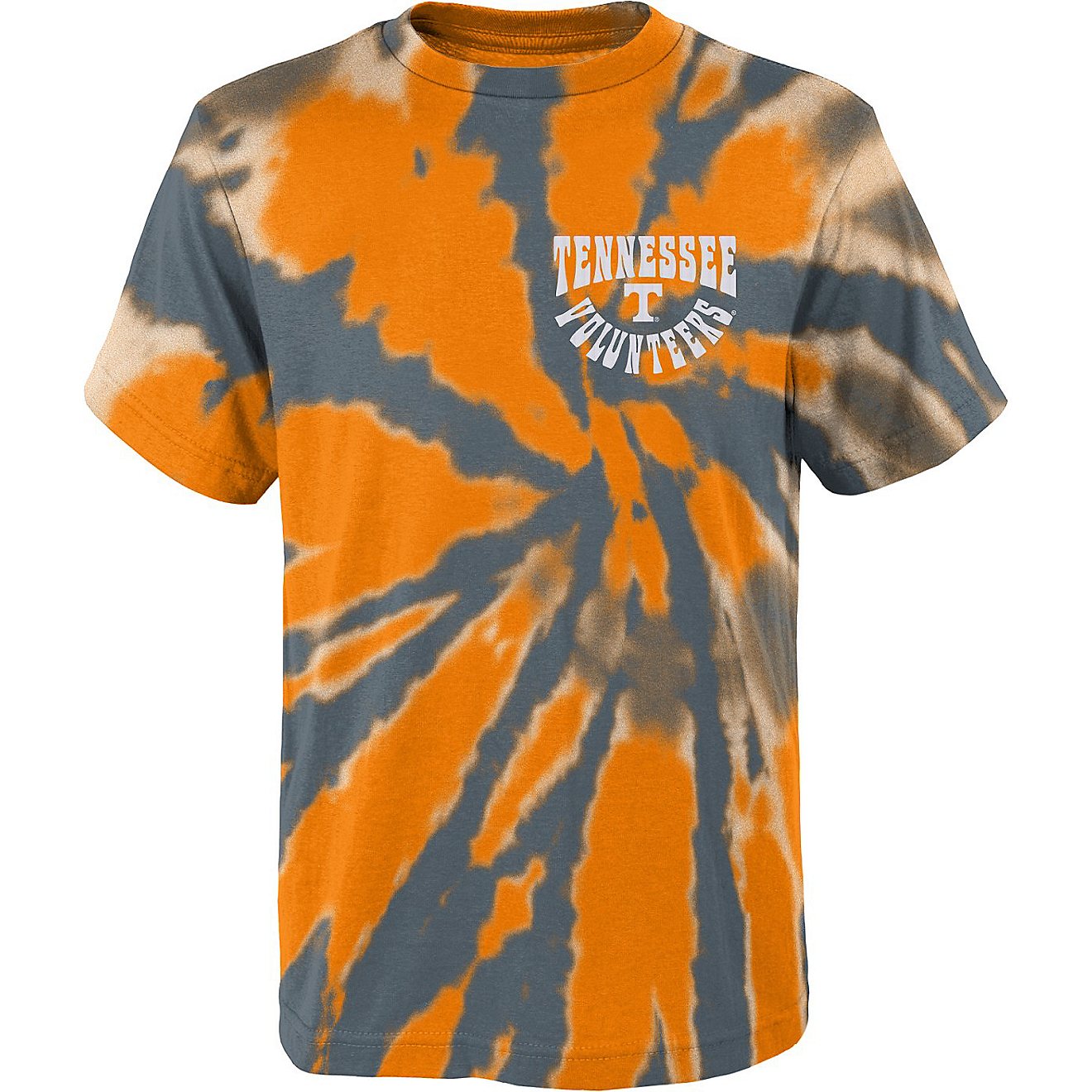 Outerstuff Kids' University of Tennessee Pennant Tie Dye T-shirt                                                                 - view number 3