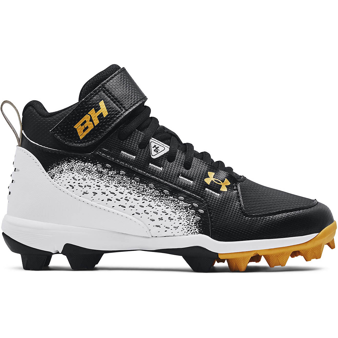 Under Armour Youth Harper 6 RM Mid JR Baseball Cleats                                                                            - view number 1