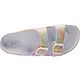 O'Rageous Women's 2 Buckle Tie-Dye Print Slip-On Sandals                                                                         - view number 3 image