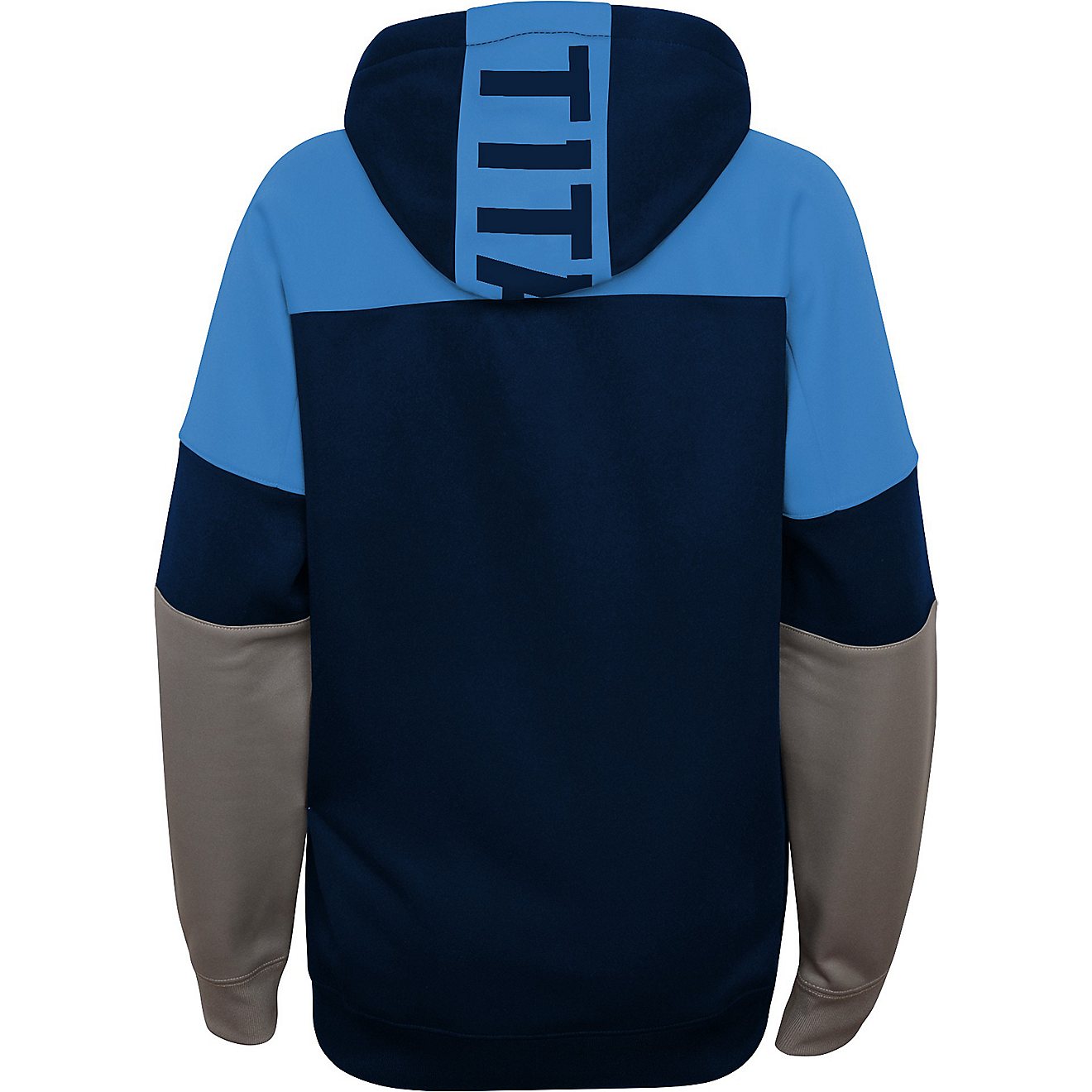 Outerstuff Kids' Tennessee Titans Play Action Performance Pullover Hoodie                                                        - view number 3