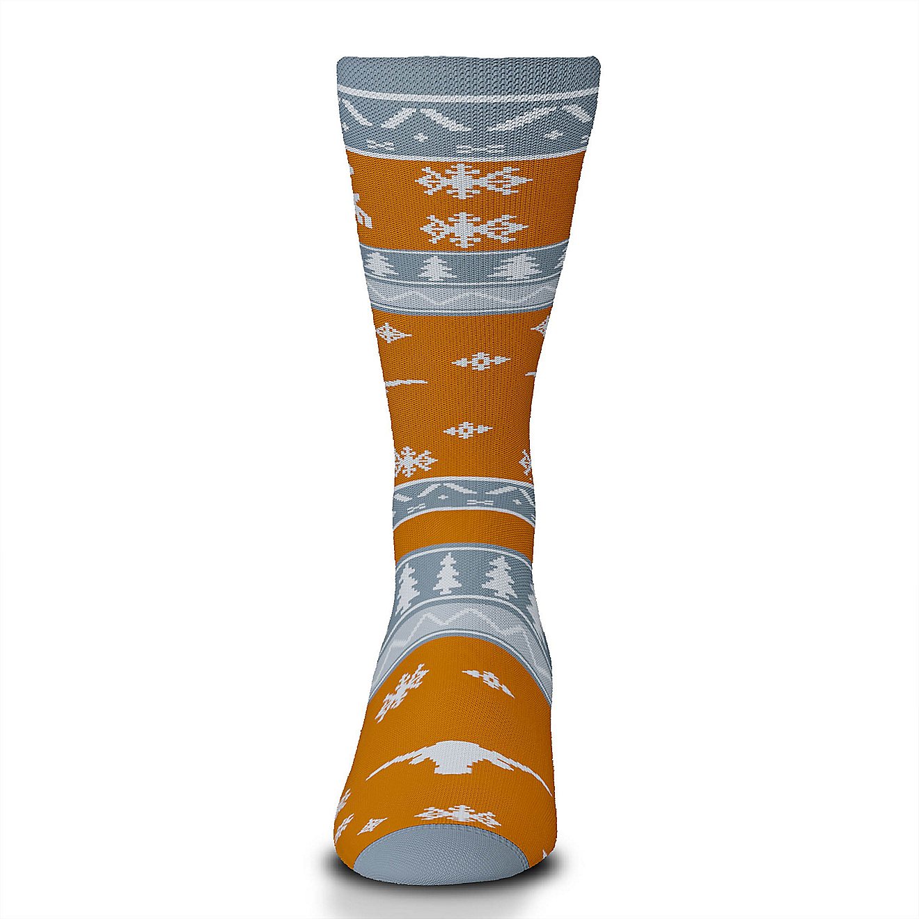 For Bare Feet University of Texas Holiday Pattern Socks                                                                          - view number 2