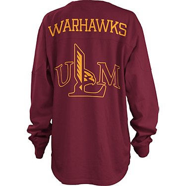 Three Square Women's University of Louisiana Monroe Fight Song Long Sleeve T-shirt