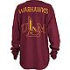 Three Square Women's University of Louisiana Monroe Fight Song Long Sleeve T-shirt                                               - view number 1 image