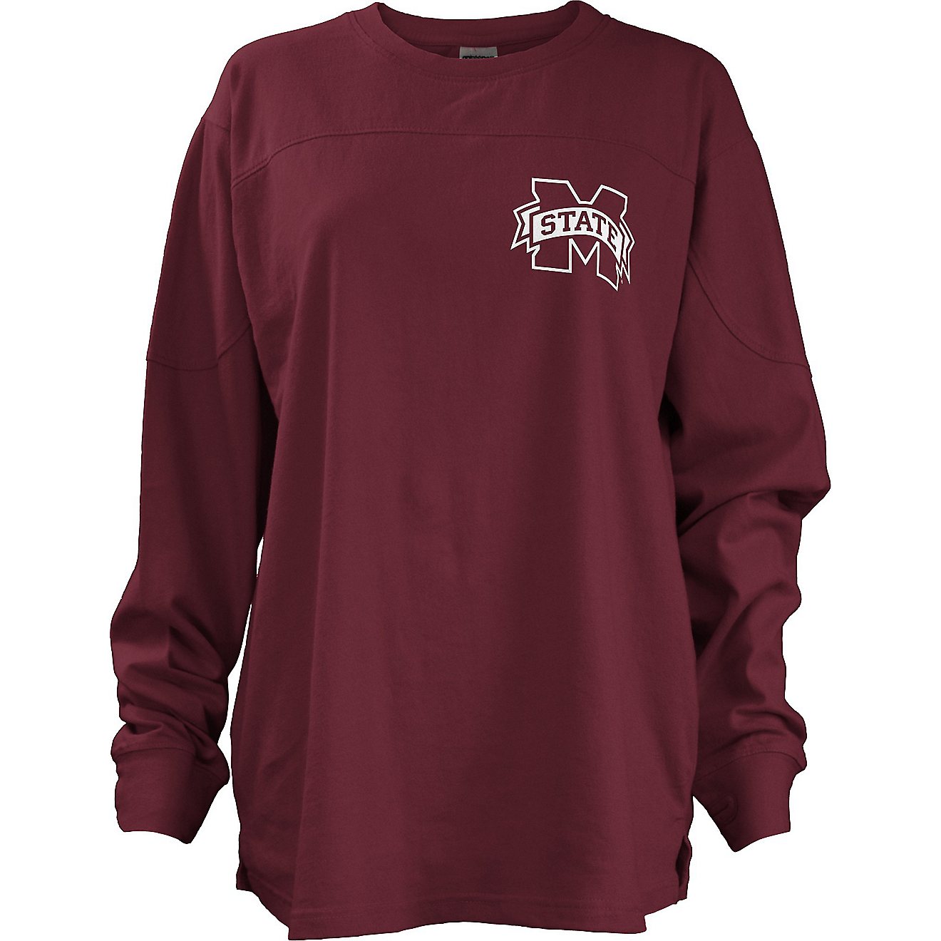 Three Square Women's Mississippi State University Fight Song Long Sleeve T-shirt                                                 - view number 2