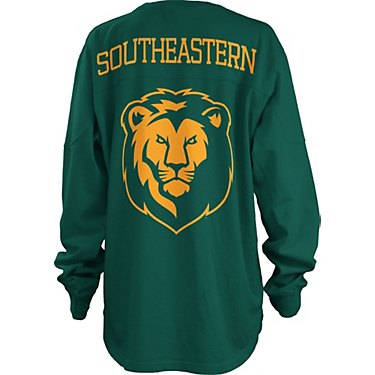 Three Square Women's Southeastern Louisiana University Fight Song Long Sleeve T-shirt