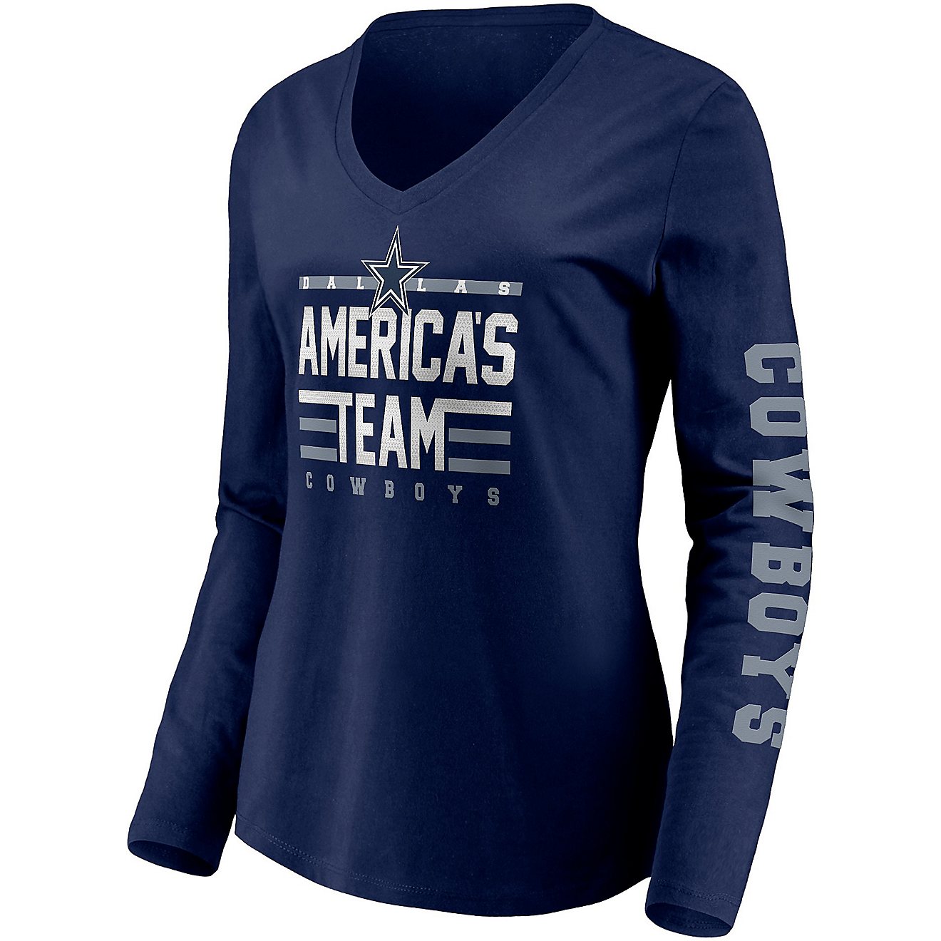 Dallas Cowboys Women's Dallas Cowboys Hometown America Long Sleeve T-shirt                                                       - view number 1