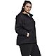 adidas Women's BSC 3-Stripes RAIN.RDY Plus Size Jacket                                                                           - view number 3 image