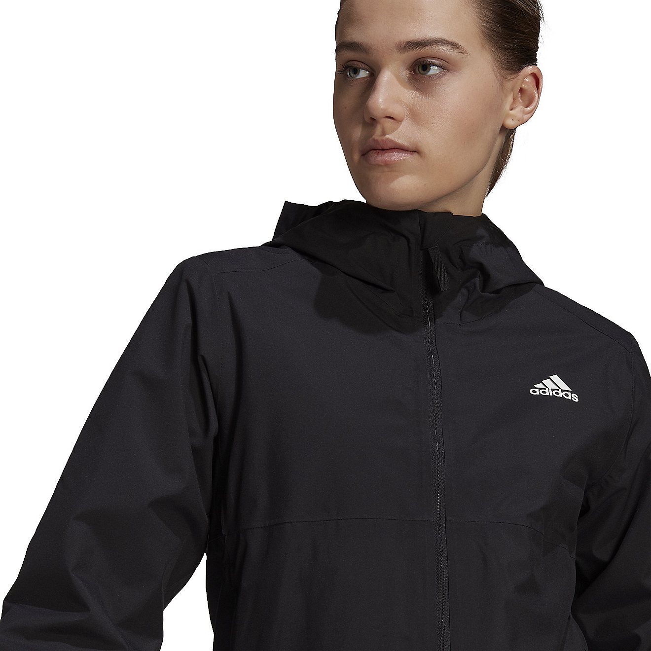 adidas Women's BSC 3-Stripes RAIN.RDY Jacket                                                                                     - view number 5