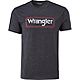 Wrangler Men's Red Outline Graphic T-shirt                                                                                       - view number 1 image