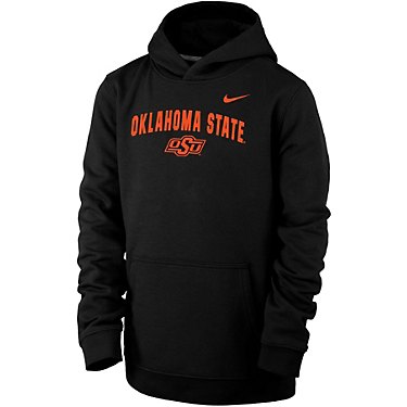 Nike Boys' Oklahoma State University Club Fleece Pullover Hoodie