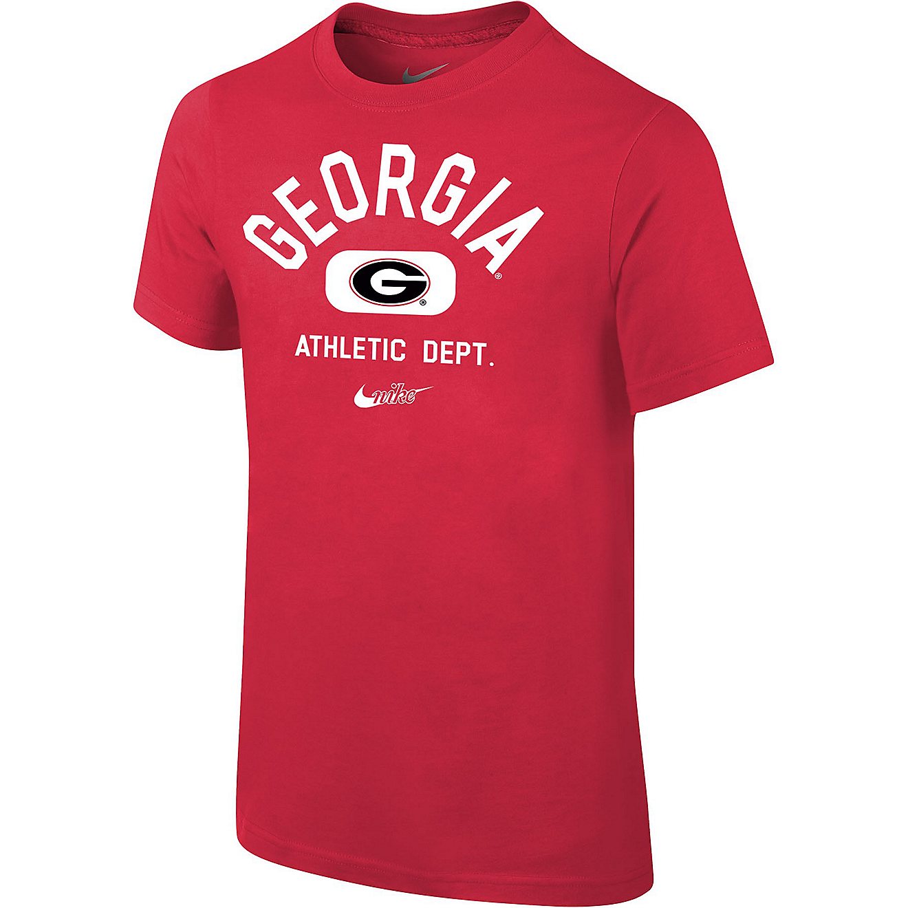 Nike Boys' University Of Georgia Athletic Dept. Core Short Sleeve T-Shirt                                                        - view number 1