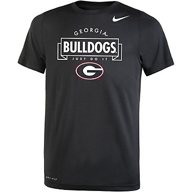 Nike Boys' University Of Georgia Banner Legend Short Sleeve T-shirt