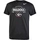Nike Boys' University Of Georgia Banner Legend Short Sleeve T-shirt                                                              - view number 1 image