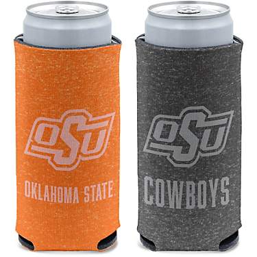 WinCraft Oklahoma State University Heathered Slim Can Cooler                                                                    