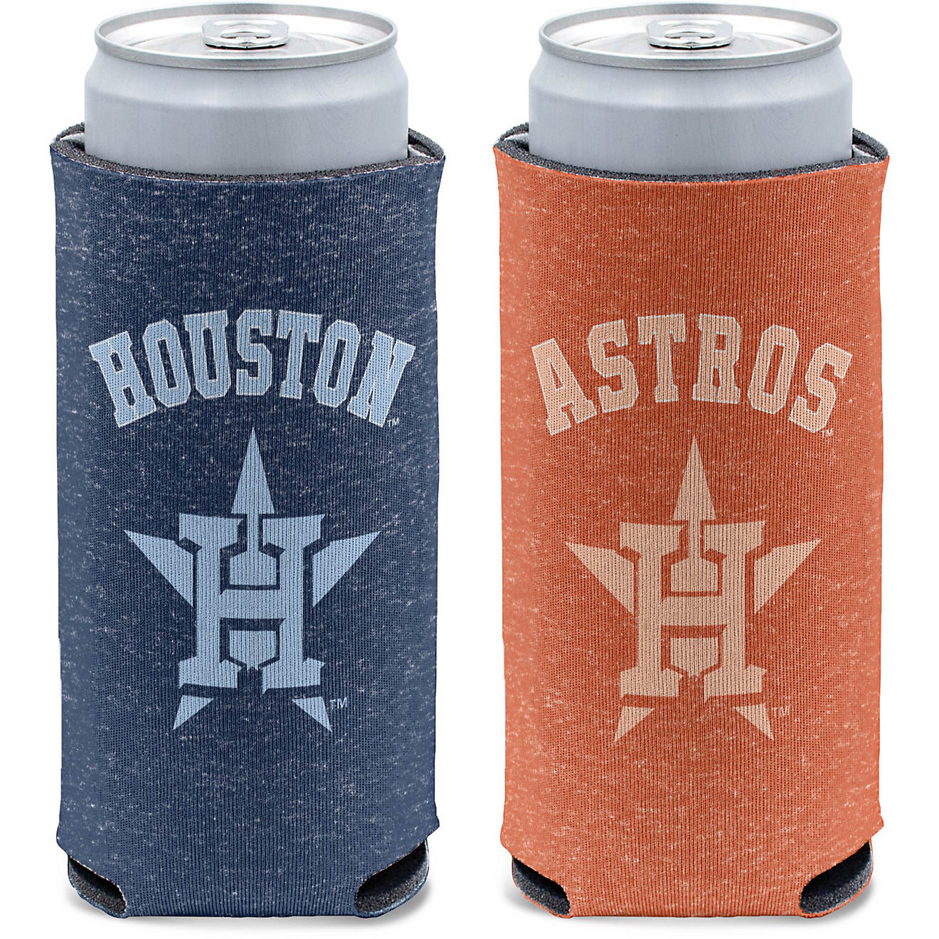 WinCraft Houston Astros Two Tone Heathered Slim Can Cooler                                                                       - view number 1