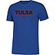 adidas Men's University of Tulsa Amplifier T-shirt                                                                               - view number 1 image