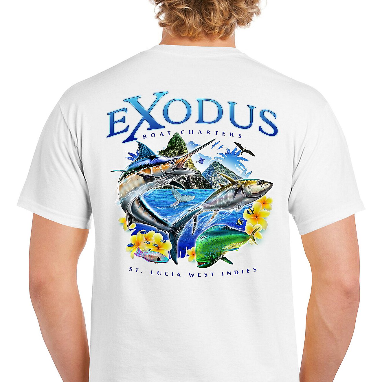 Red Tuna Men’s Exodus Cotton T-shirt                                                                                           - view number 1