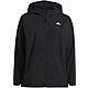 adidas Women's BSC 3-Stripes RAIN.RDY Plus Size Jacket                                                                           - view number 6 image