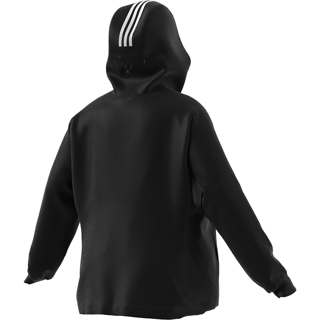 adidas Women's BSC 3-Stripes RAIN.RDY Plus Size Jacket                                                                           - view number 8