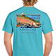 Red Tuna Men's Jurassic Lake Cotton Short Sleeve T-shirt                                                                         - view number 1 image