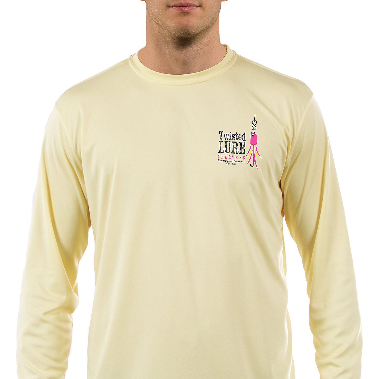 Red Tuna Men's Twisted Lure Performance Long Sleeve T-shirt                                                                      - view number 2