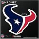 WinCraft Houston Texans 6 in x 6 in Magnet - view number 1 image