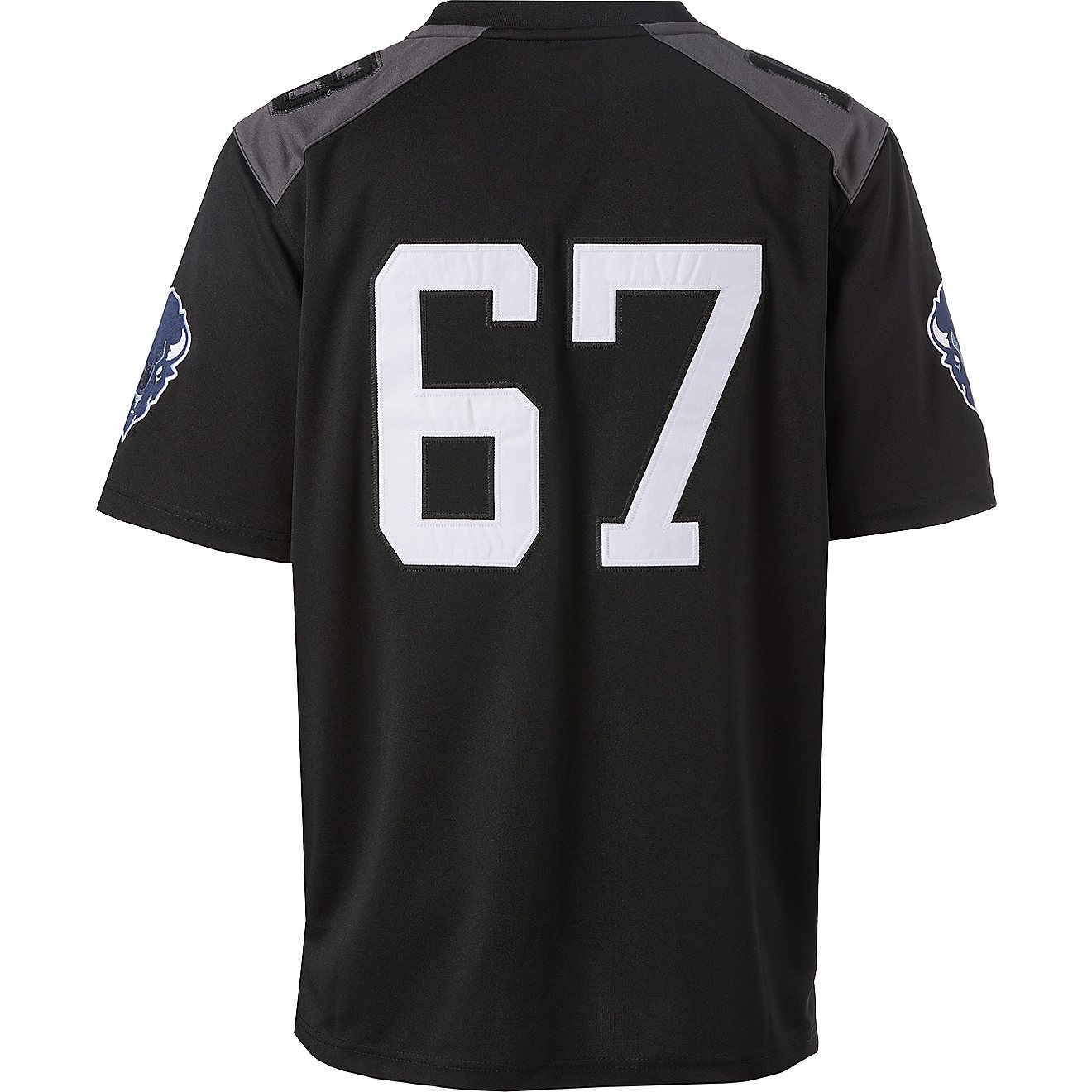 Colosseum Athletics Men's Howard University Lights Out Football Jersey                                                           - view number 2