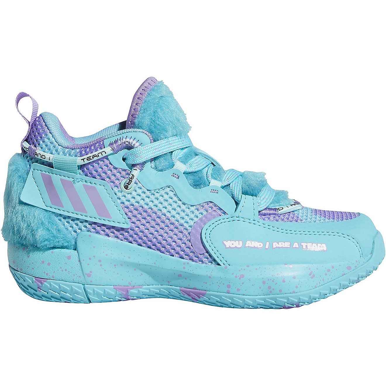 adidas Kids' Dame Ext Play Monsters, Inc. Basketball Shoes                                                                       - view number 1
