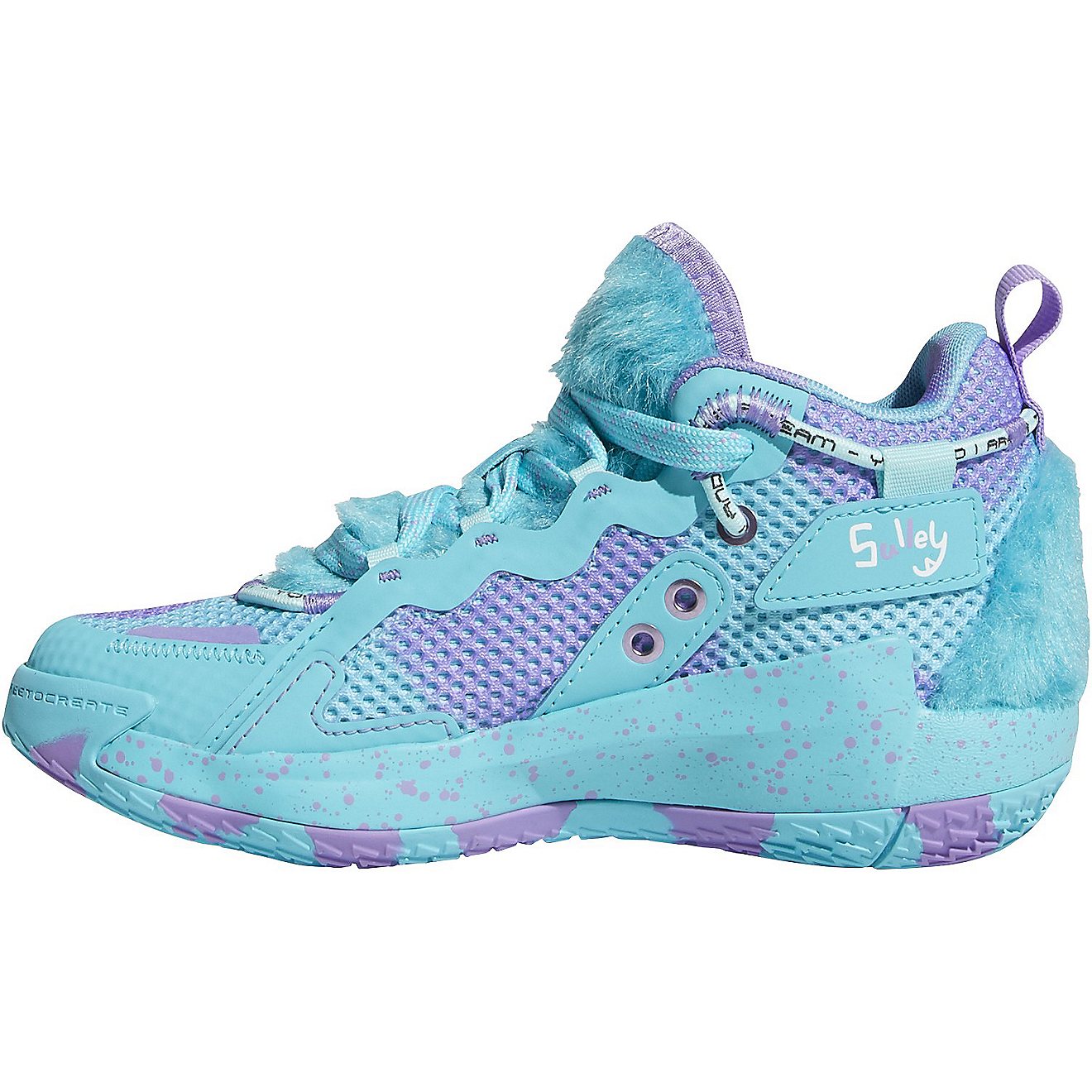 adidas Kids' Dame Ext Play Monsters, Inc. Basketball Shoes                                                                       - view number 2