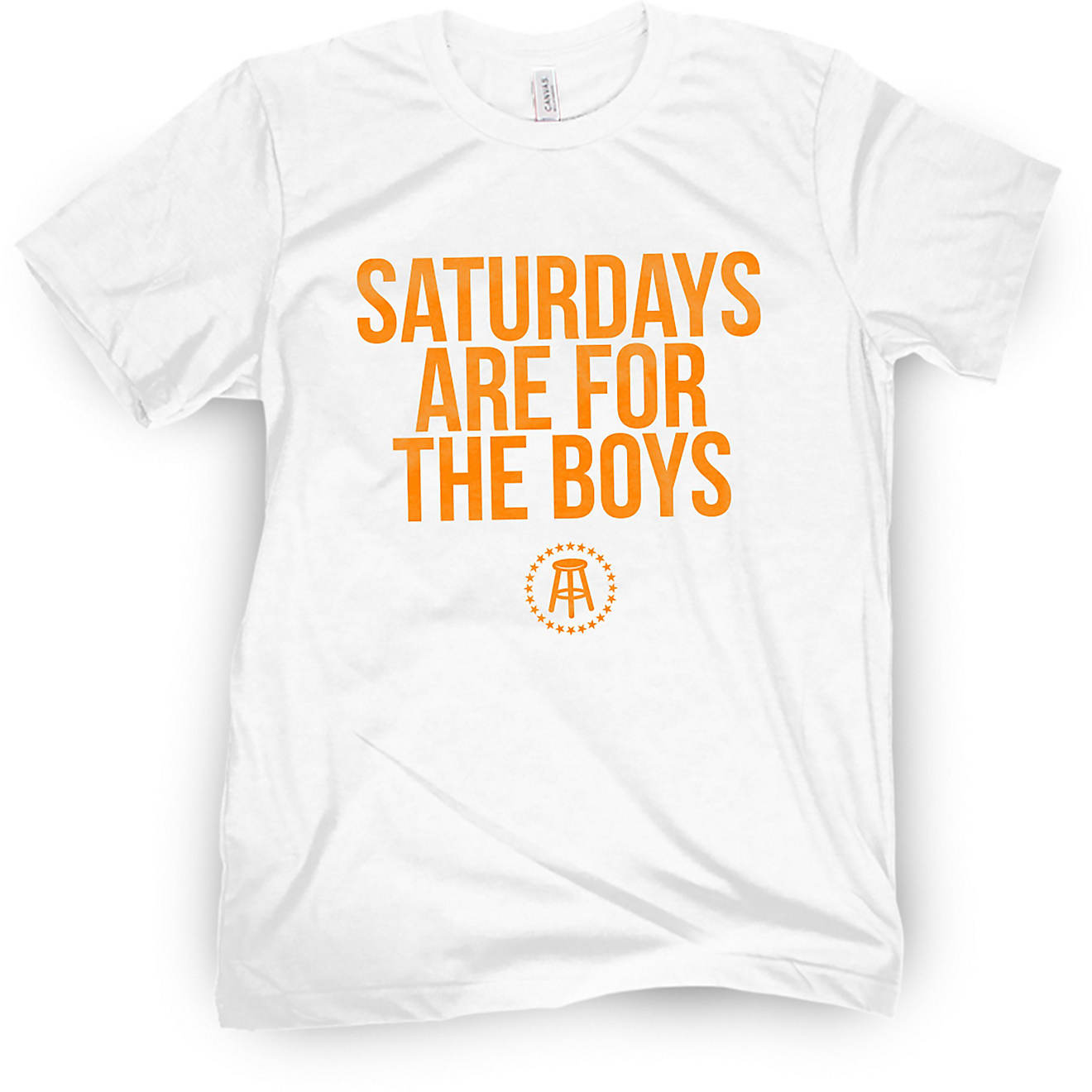 Barstool Sports Men's Saturdays Are For The Boys Graphic Short Sleeve T-shirt                                                    - view number 1