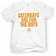 Barstool Sports Men's Saturdays Are For The Boys Graphic Short Sleeve T-shirt                                                    - view number 1 image