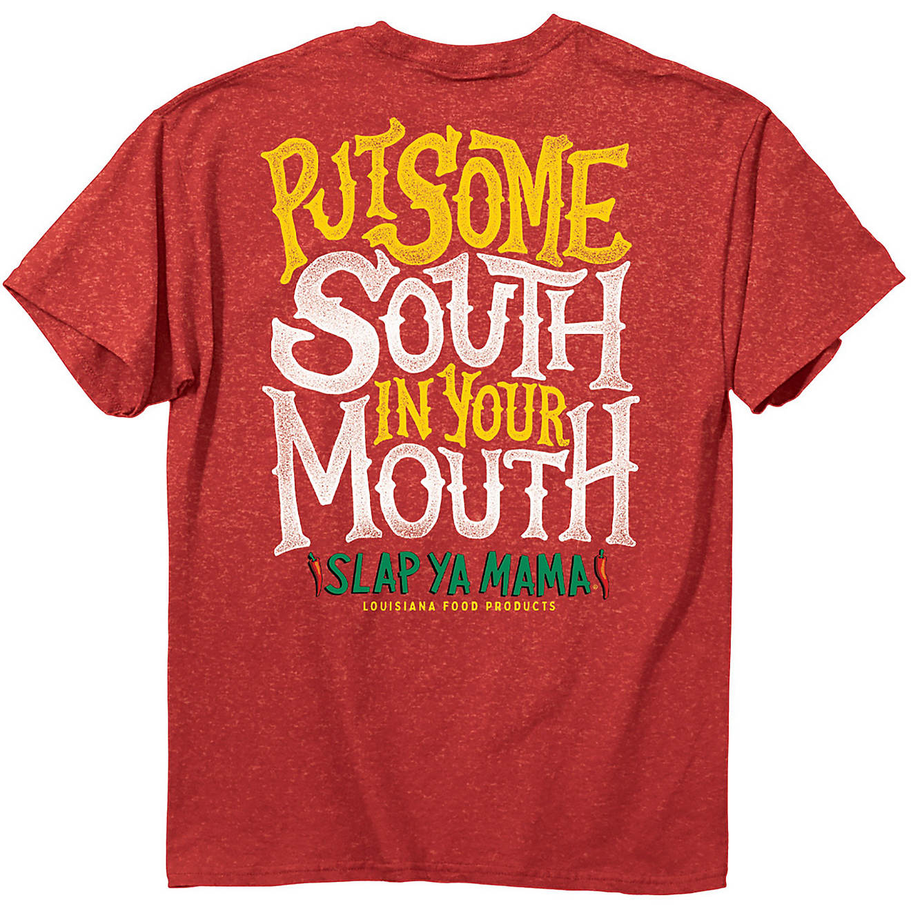 Slap Ya Mama Men's Slap Mouth Short Sleeve T-Shirt                                                                               - view number 1