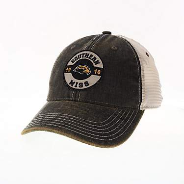 Legacy Men's University of Southern Mississippi Old Favorite Trucker Circle Patch Cap                                           