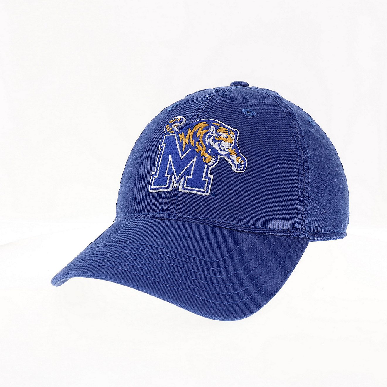Legacy Sports Men's University of Memphis Relaxed Twill Felt Cap                                                                 - view number 1