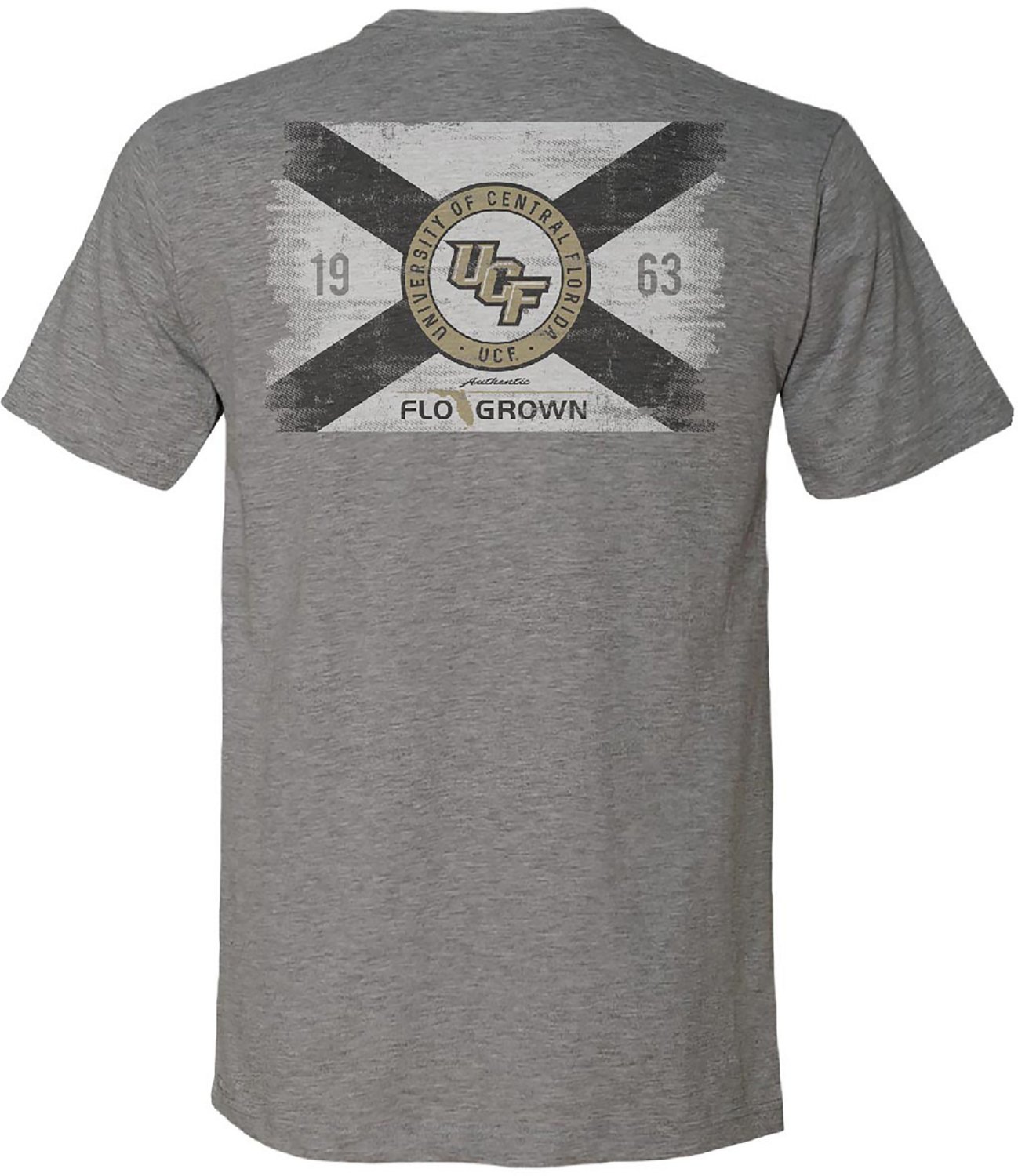 FLOGROWN Men's University of Central Florida Washed Flag Graphic T ...