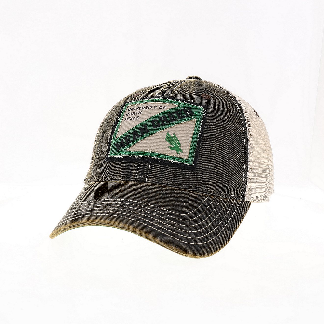 Legacy Sports Men's University of North Texas Old Favorite Trucker 2Tone Cap                                                     - view number 1