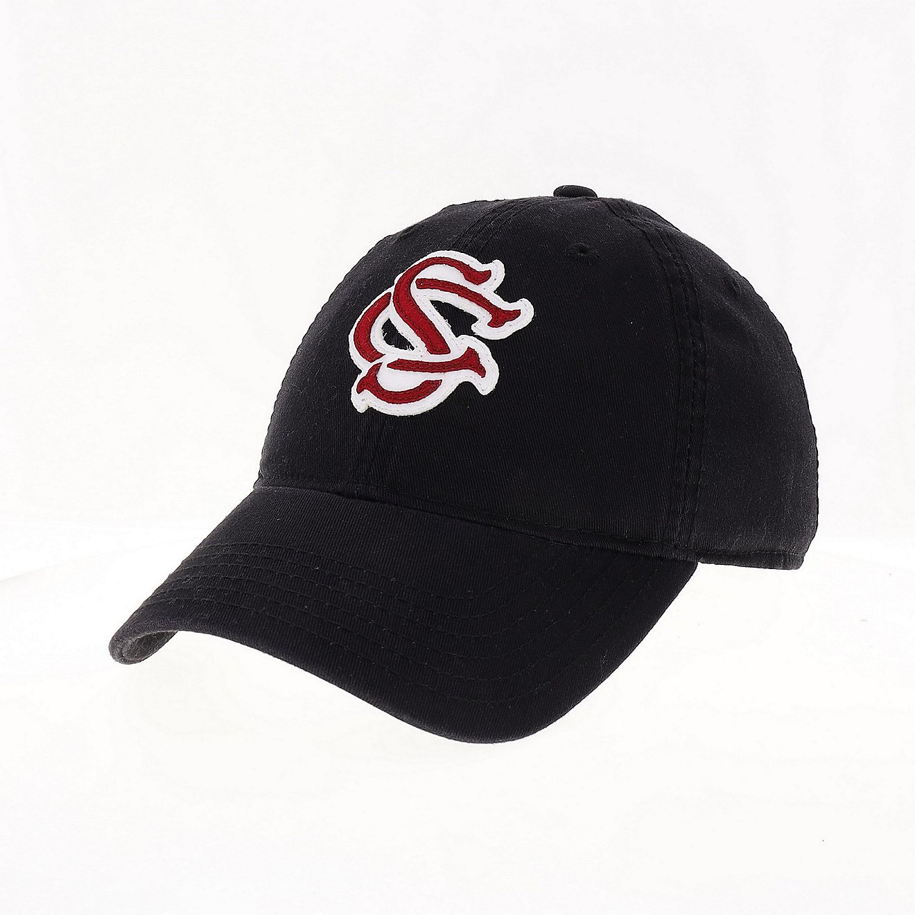 Legacy Sports Men's University of South Carolina Relaxed Twill Felt Cap                                                          - view number 1