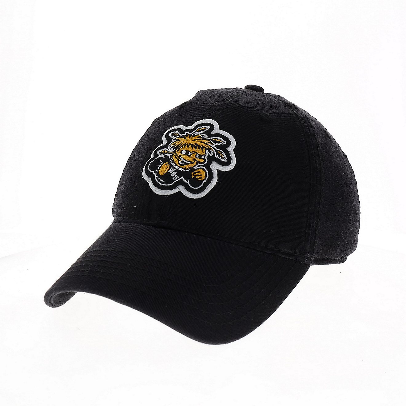 Legacy Sports Men’s Wichita State University Relaxed Twill Felt Cap                                                            - view number 1
