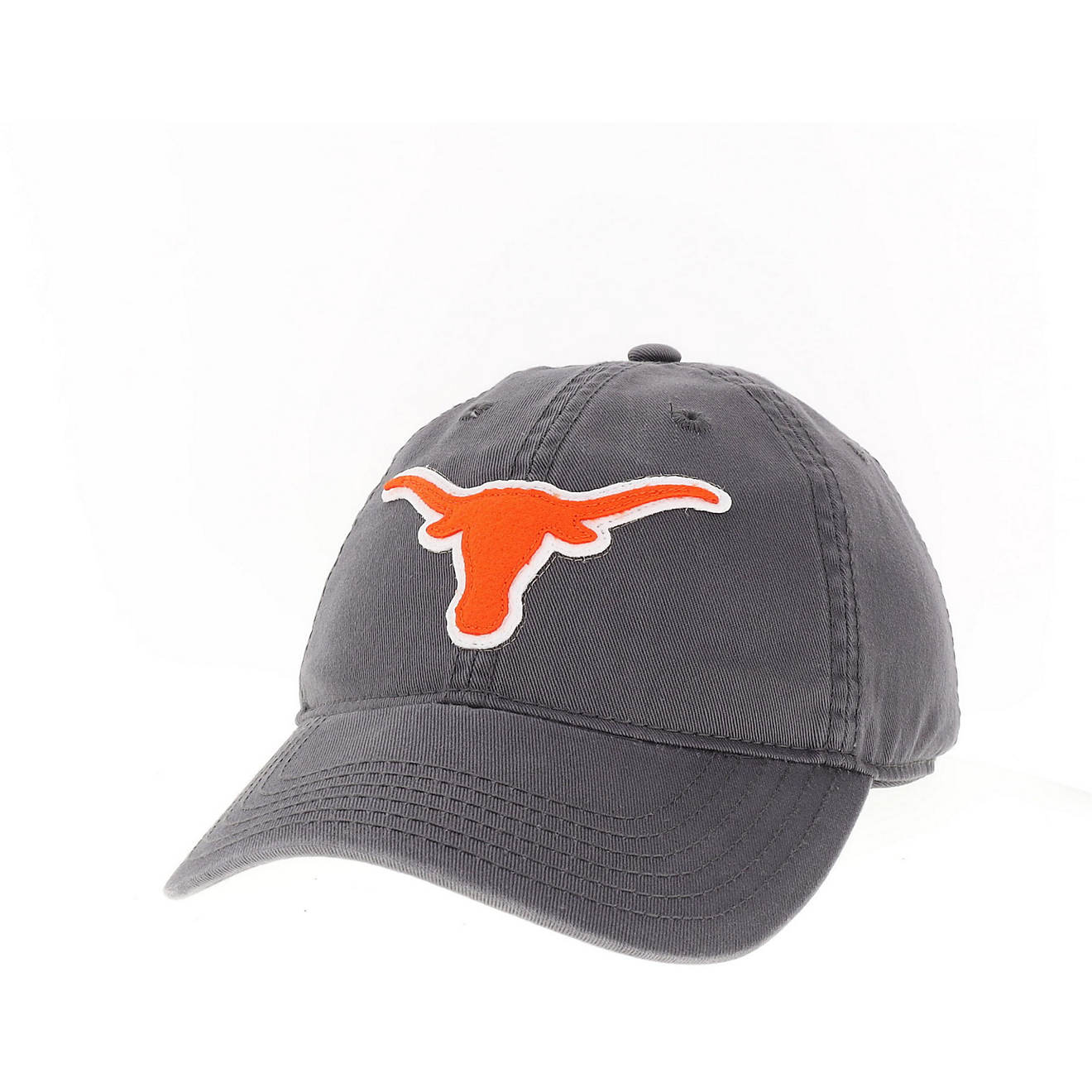 Legacy Sports Men's University of Texas Relaxed Twill Felt Cap                                                                   - view number 1