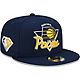 New Era Men's Indiana Pacers '21 Tip Off 9FIFTY Cap                                                                              - view number 4 image
