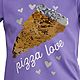 BCG Girls' Flip Sequin Pizza T-shirt                                                                                             - view number 4 image
