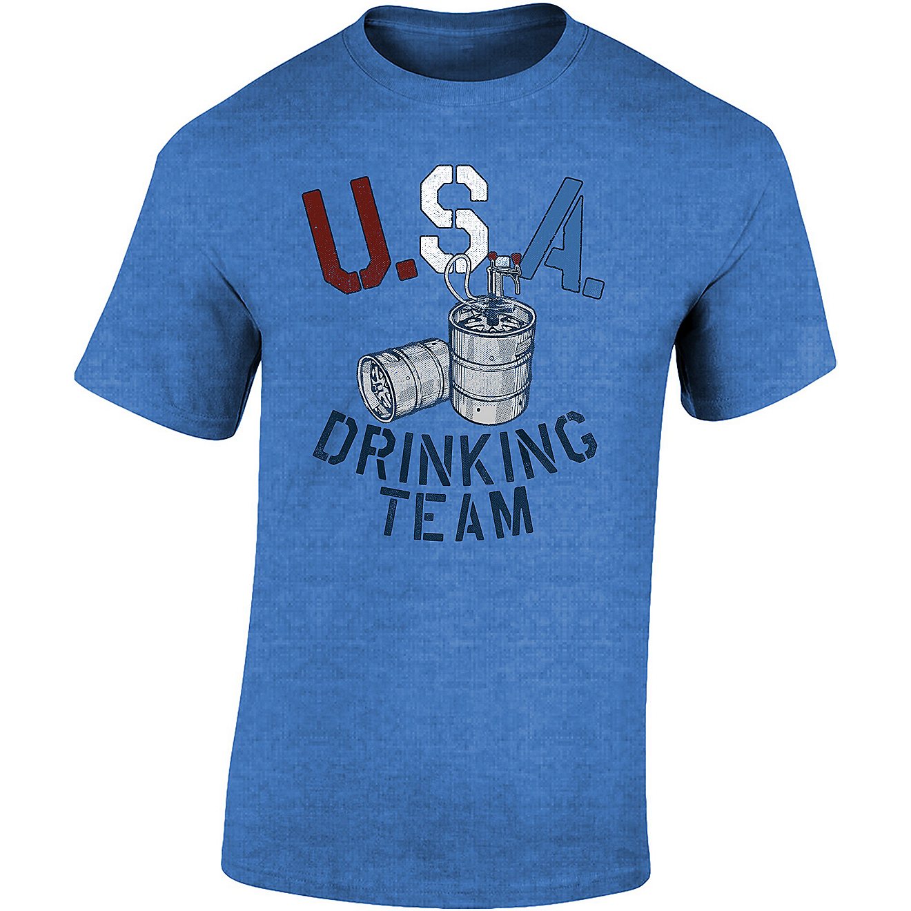 Academy Sports + Outdoors Men's Drinking Team Graphic T-shirt                                                                    - view number 1
